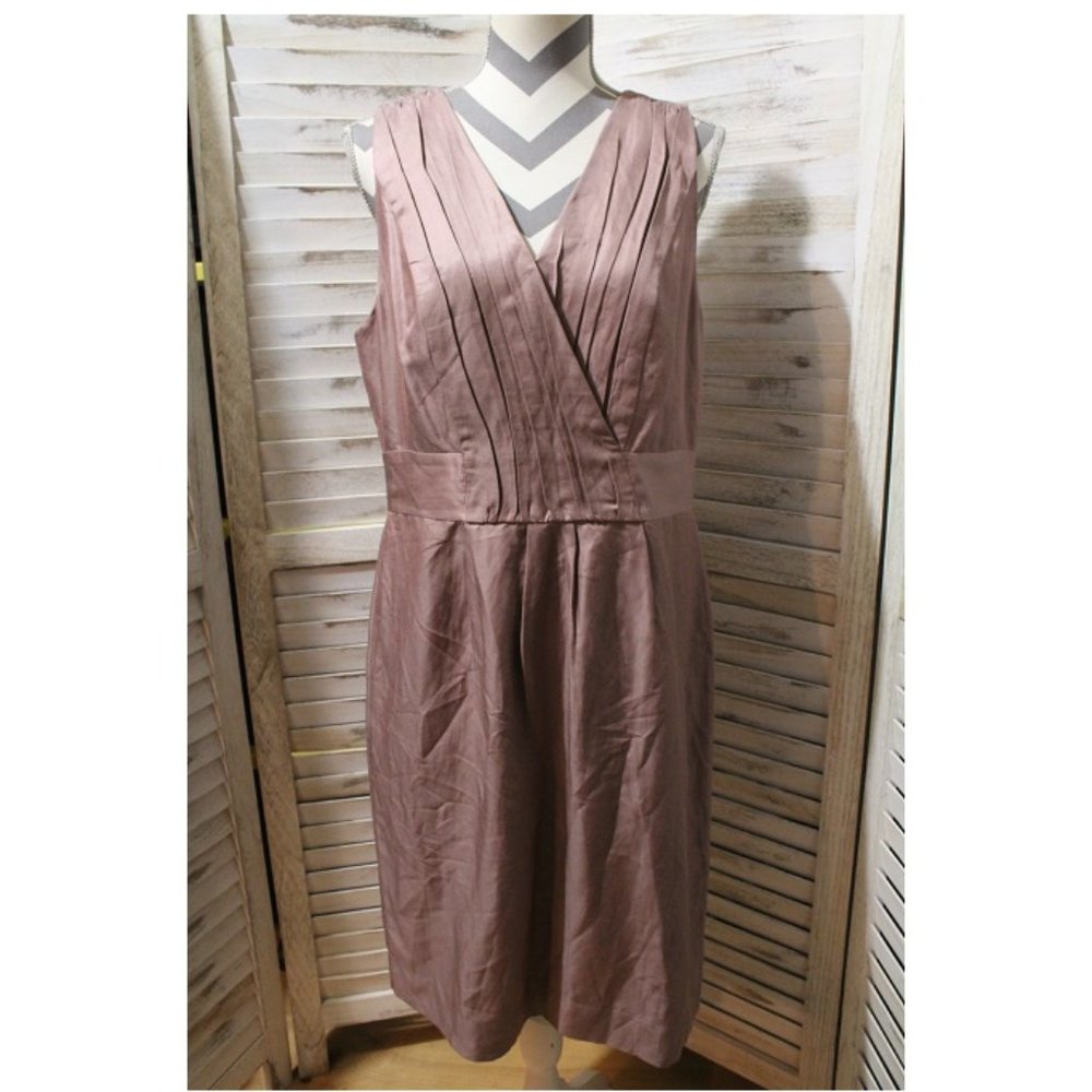 Banana Republic Blush V-Neck Dress(1074)